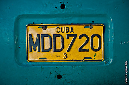 Cuba plate cuba_titlepic
